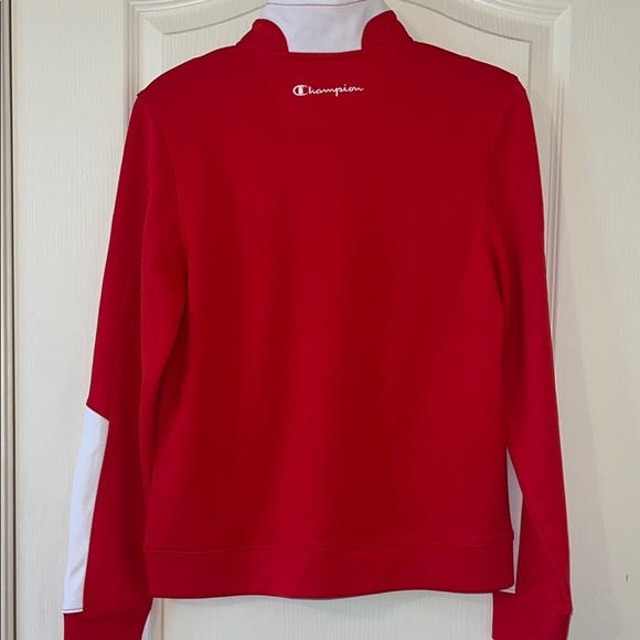 Champion Red Track Jacket woman’s small - Picture 4 of 5